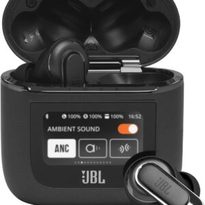 JBL Tour Pro 2 (Black) – True Wireless Noise Cancelling Earbuds, Small (Copy)